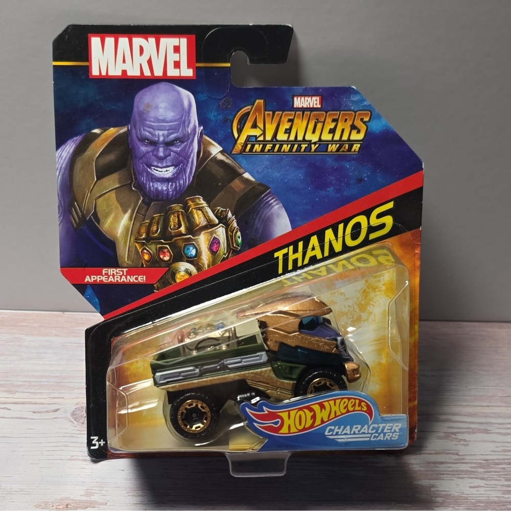 Hot Wheels Character Cars Marvel Avengers Infinity War Thanos 1:64 Diecast